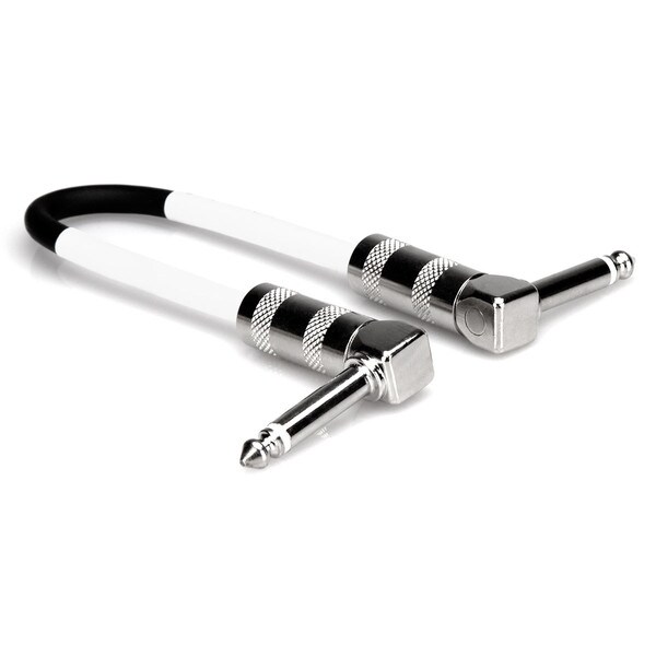 Main product image for Hosa CPE-112 Right-Angle Guitar Patch Cable 1 ft.241-9045